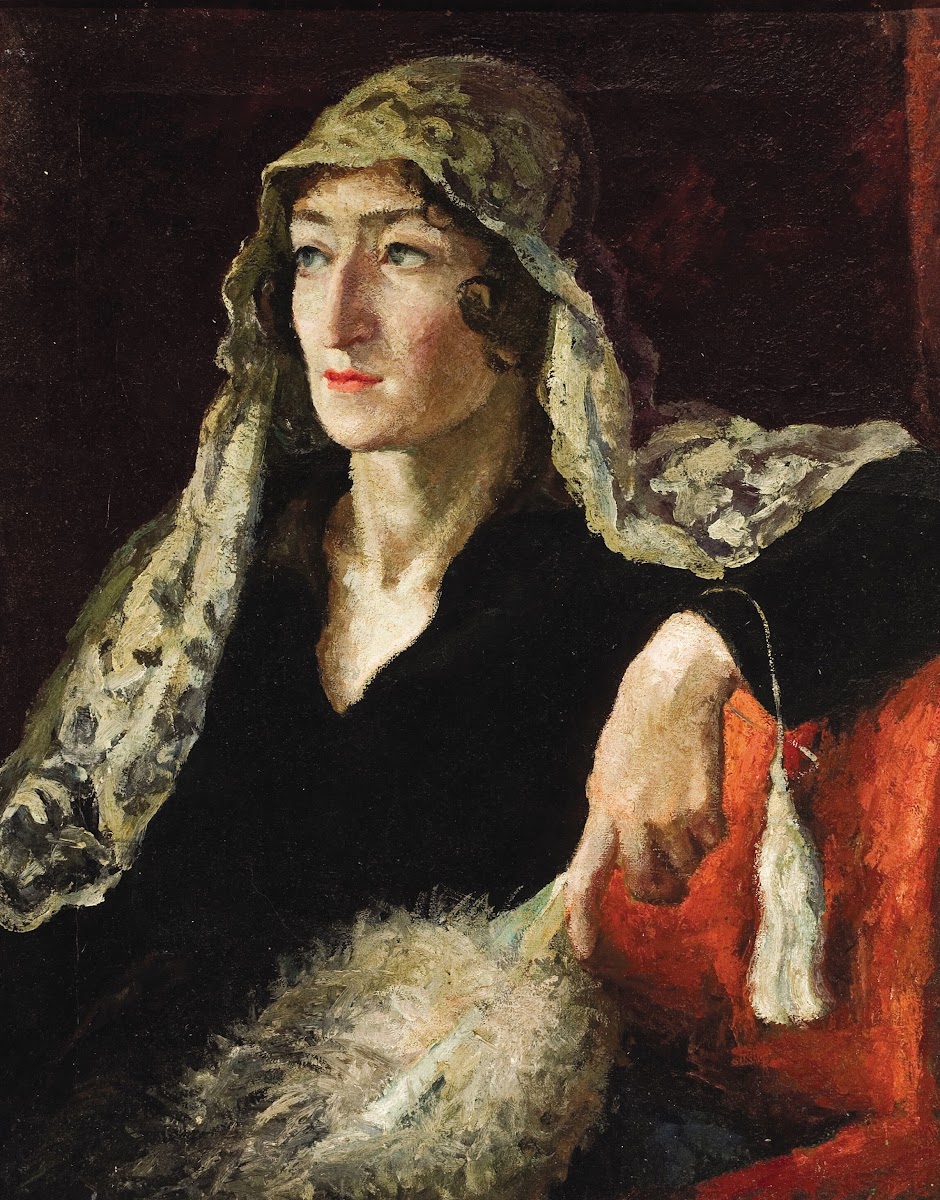 Portrait of ET Barkova 1921