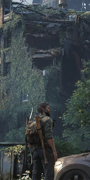 Joel In The Last Of Us 4K Wallpaper Background