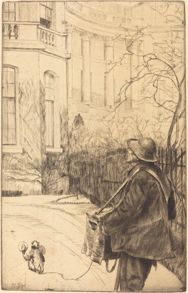 Le joueur dorgue The Organ Grinder 1878