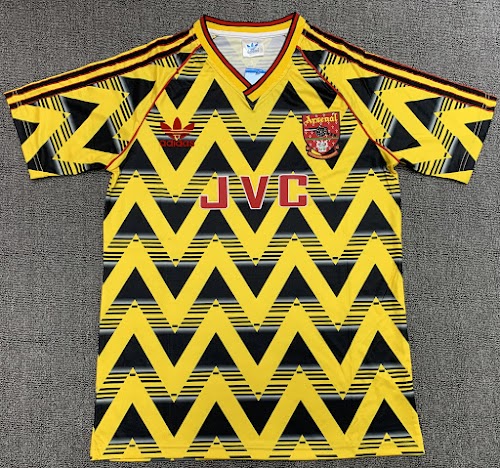 Retro 1991–93 Arsenal Visitante