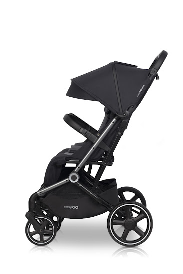 Stroller for twins Easy-Go Echo 2024 black