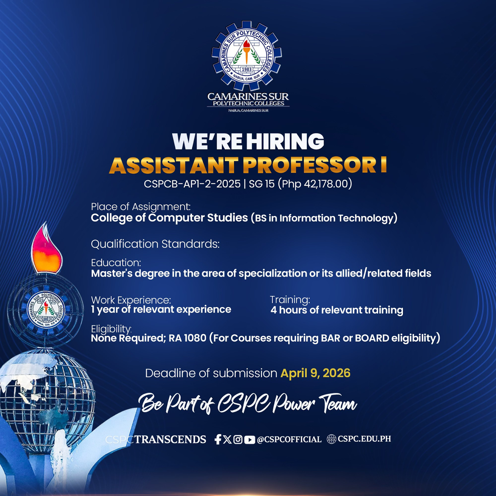 𝗪𝗘’𝗥𝗘 𝗛𝗜𝗥𝗜𝗡𝗚!