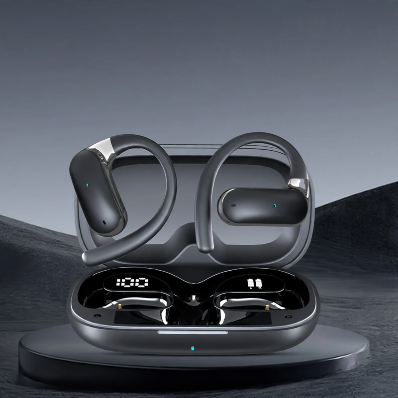 Wireless open-ear headphones for running