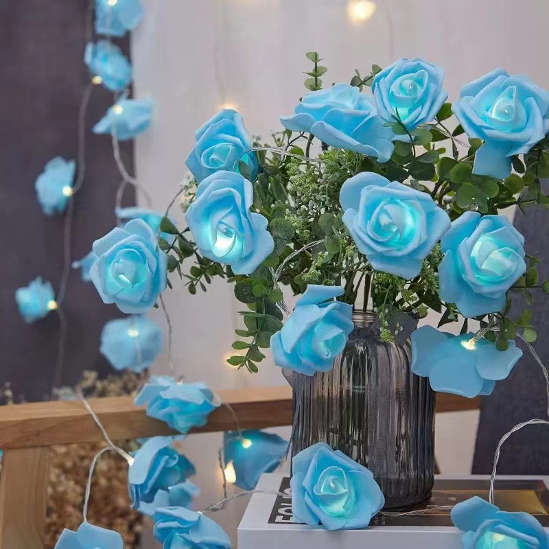 LED Rose String Lights for Romantic Decoration