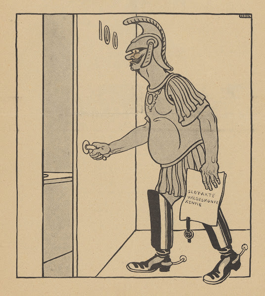 De Notenkraker 26 oktober 1907  Na de vredesconferentie 1907