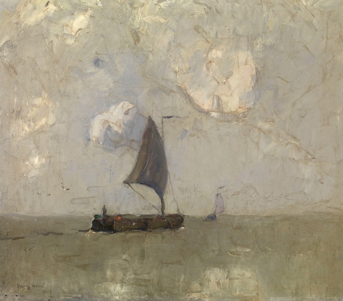 Rain on the Scheldt