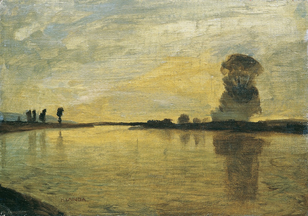 Donaulandschaft 1895