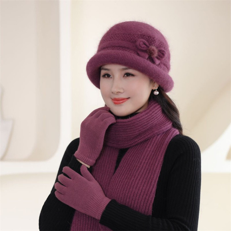 Warm Knitted Fisherman's Hat for Women