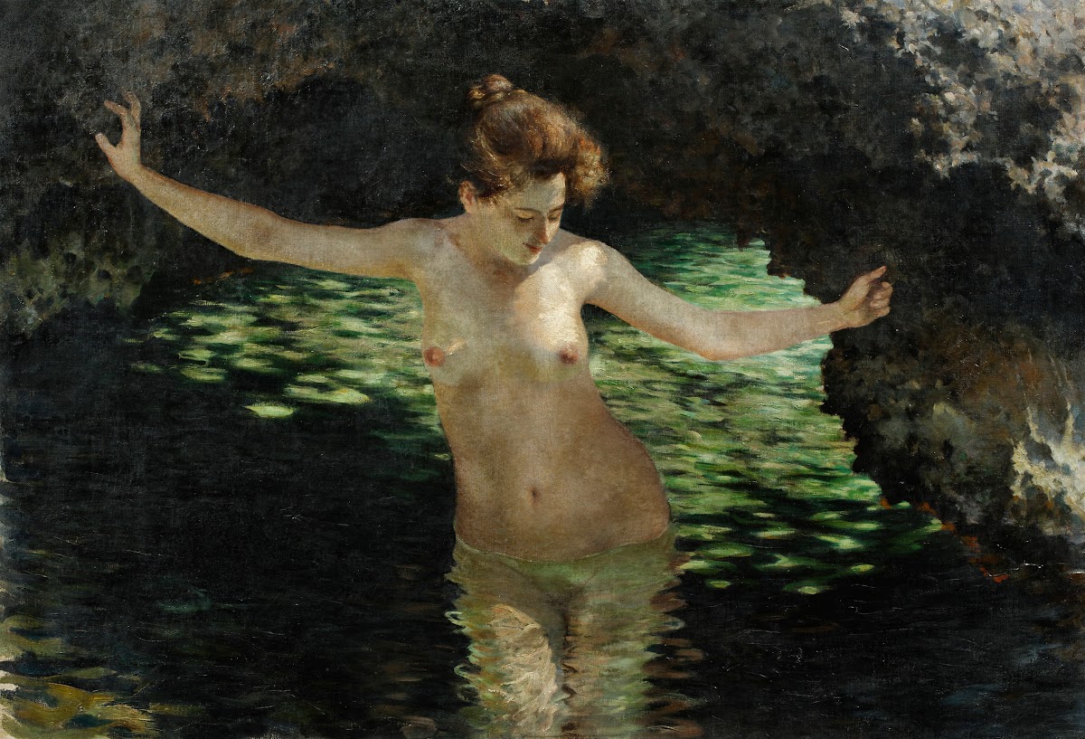 Waldsee  Badende 1896 1897