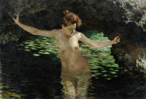 Waldsee  Badende 1896 1897