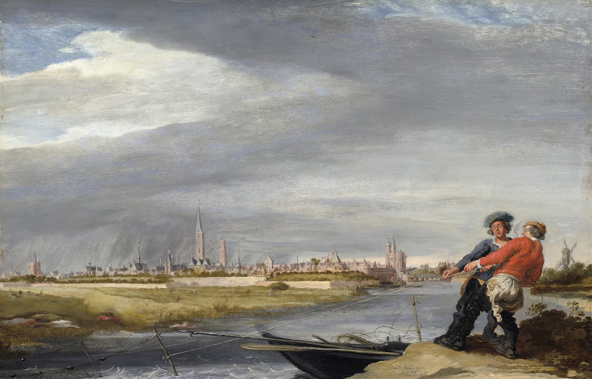 Hauling The Net 1663