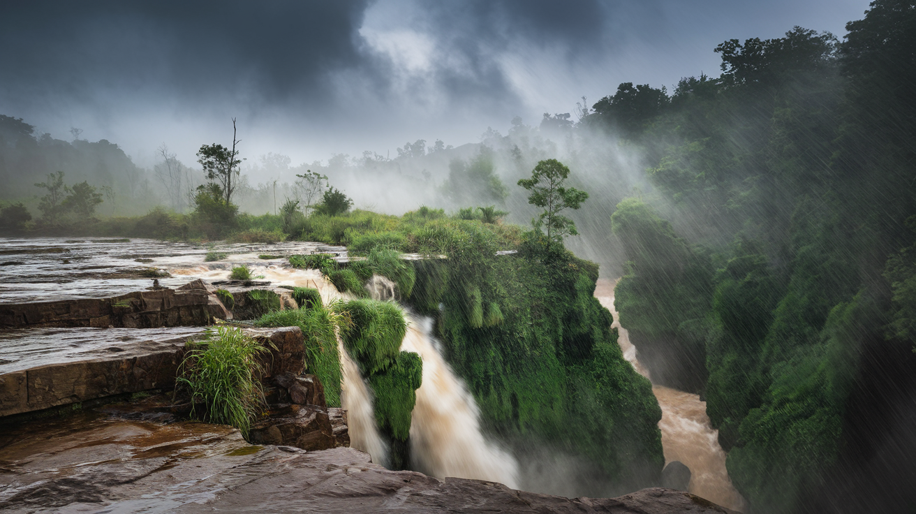 tiger point lonavala in monsoon