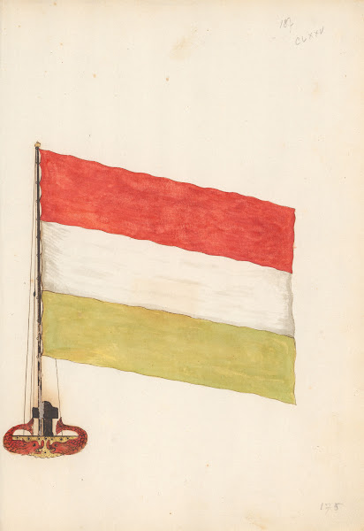 Flag of Oudebildtzijl 1667 1670