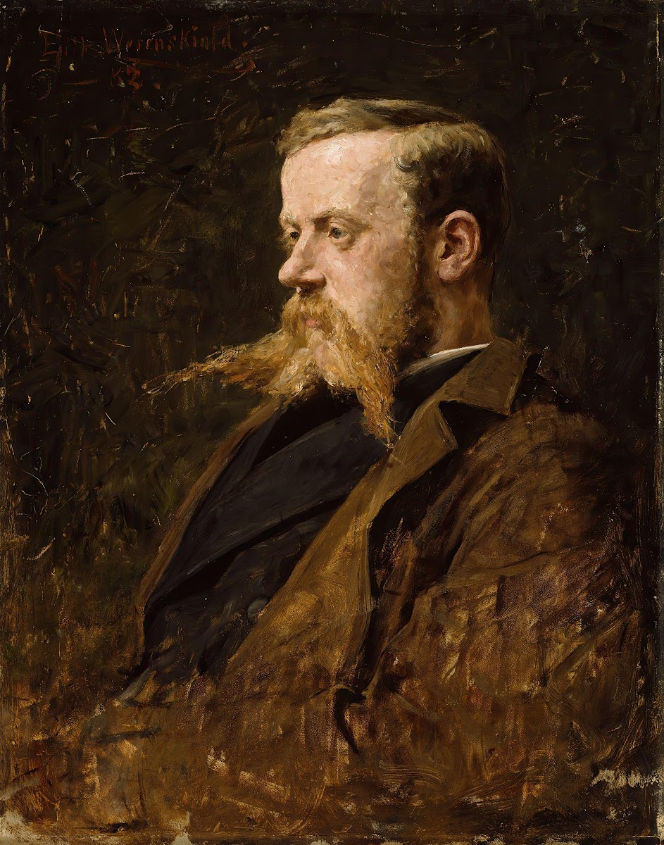 Portrait of the Painter Nikolai Ulfsten 1882