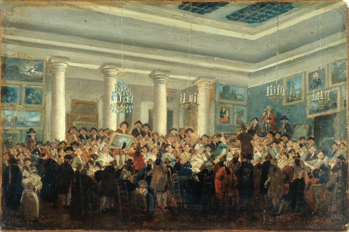 Vente publique de tableaux 1785