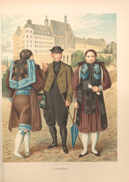 Deutsche Volkstrachten Pl33 1870
