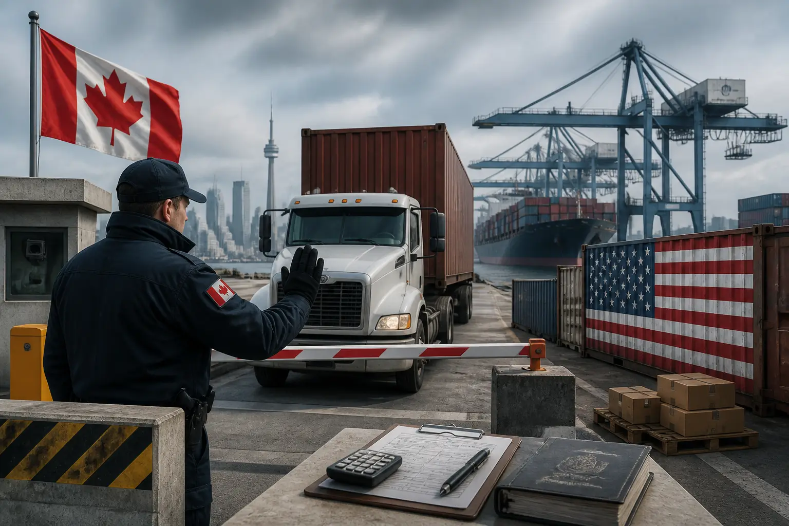 Editorial image for Canada implements counter-tariffs on US goods as trade tensions persist