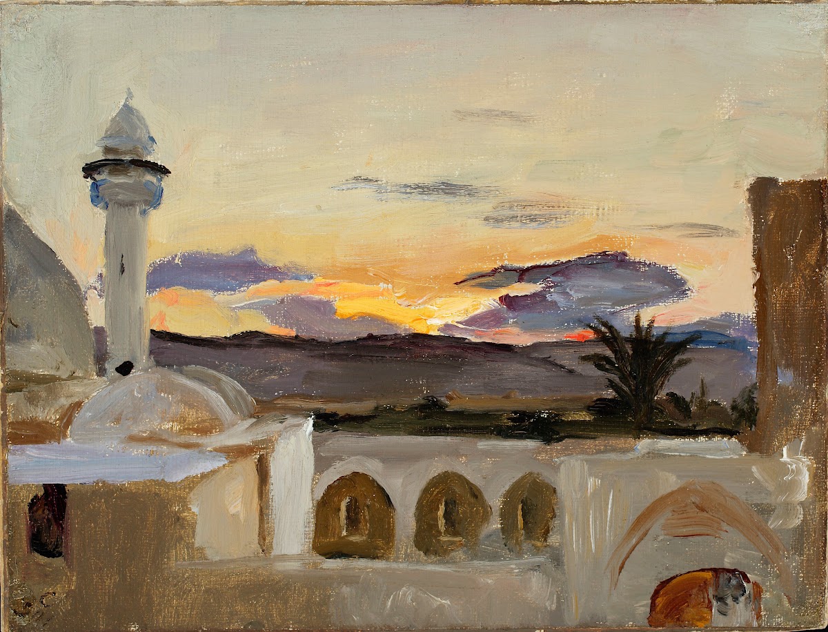 Dschenim in Samaria From the journey to Palestine 1901