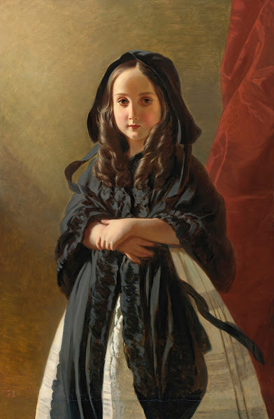 Portrait of Charlotte of Belgium Daughter of King Leopold I