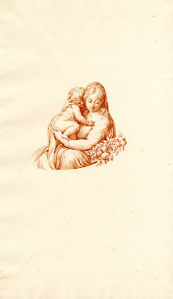 Madonna met kind naar Parmigianino