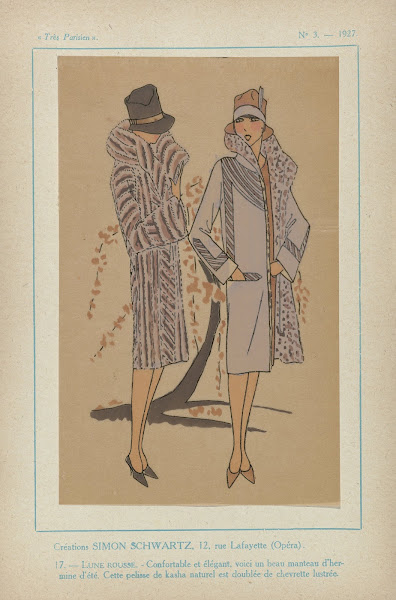 Créations Simon Schwartz  Lune Rousse 1927
