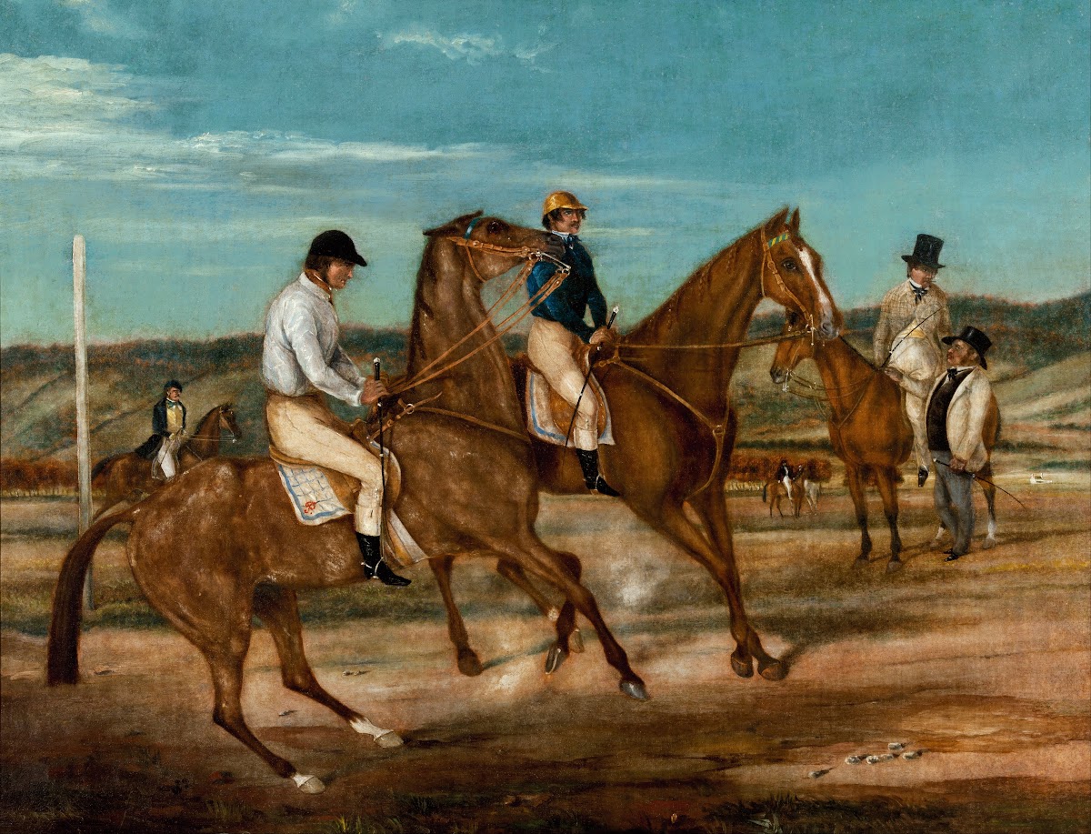 In the starters hands circa 1850