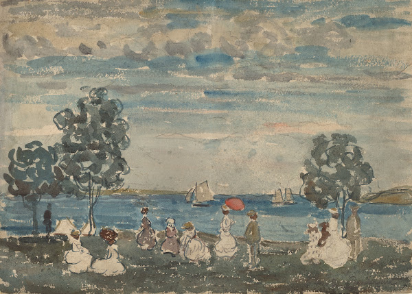 Figures on a Beach 1910 1915
