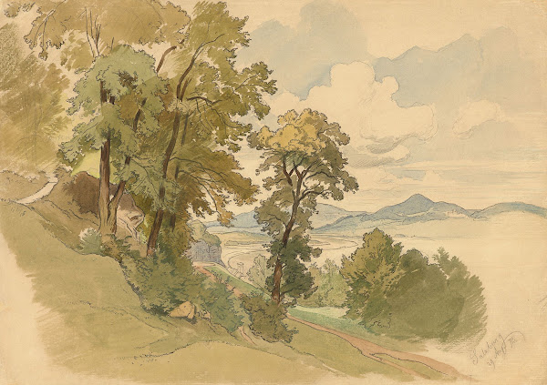 Flußlandschaft bei Salzburg 1872