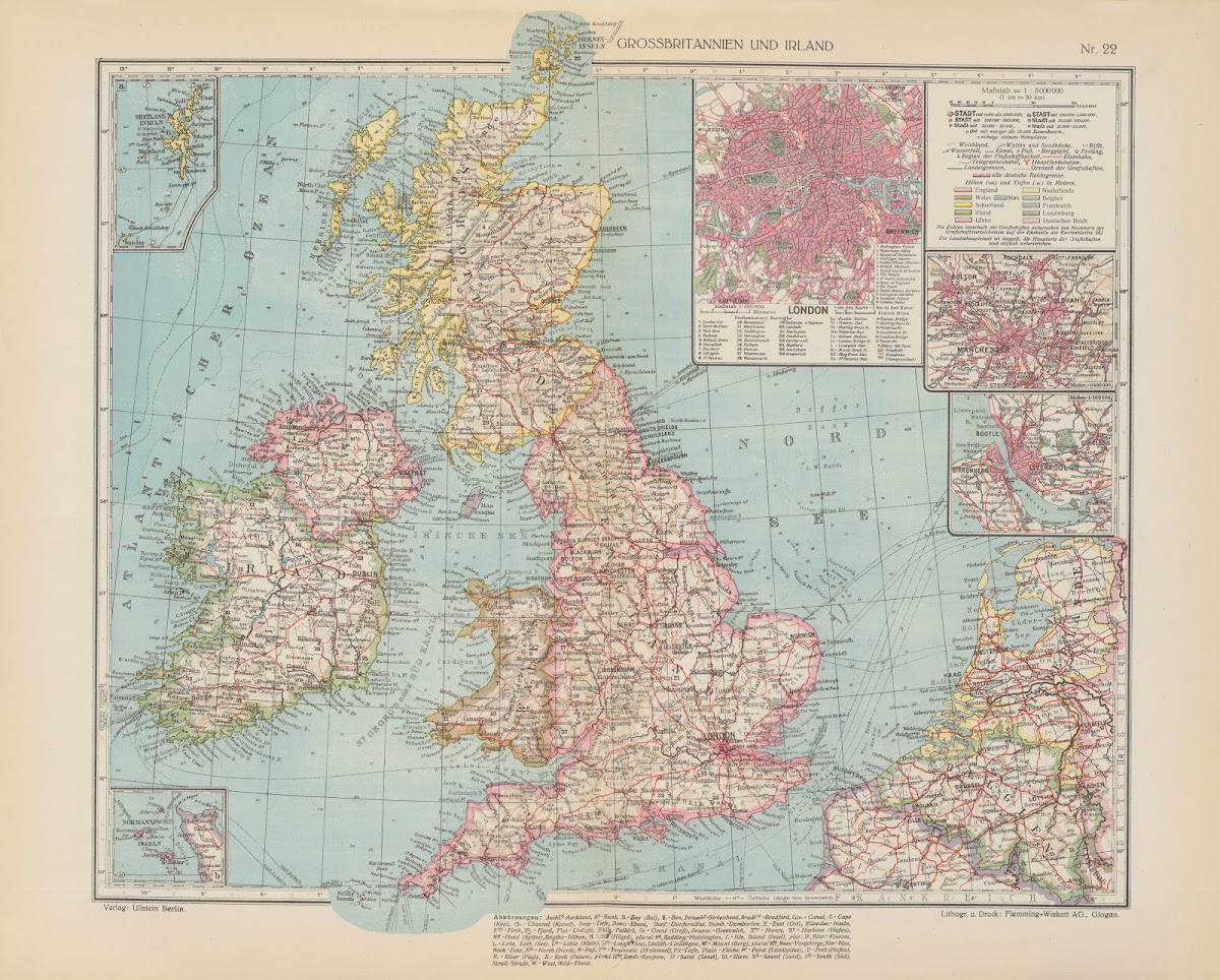 Grossbritannien und Irland 1923