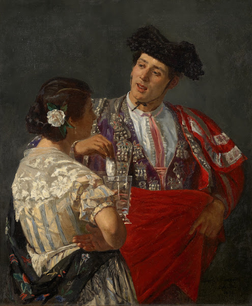 Offering the Panal to the Bullfighter 1873