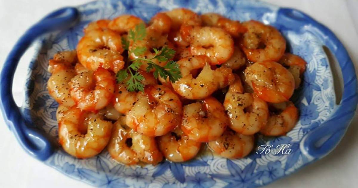 TÔM SẮT rim mặn-ngọt
