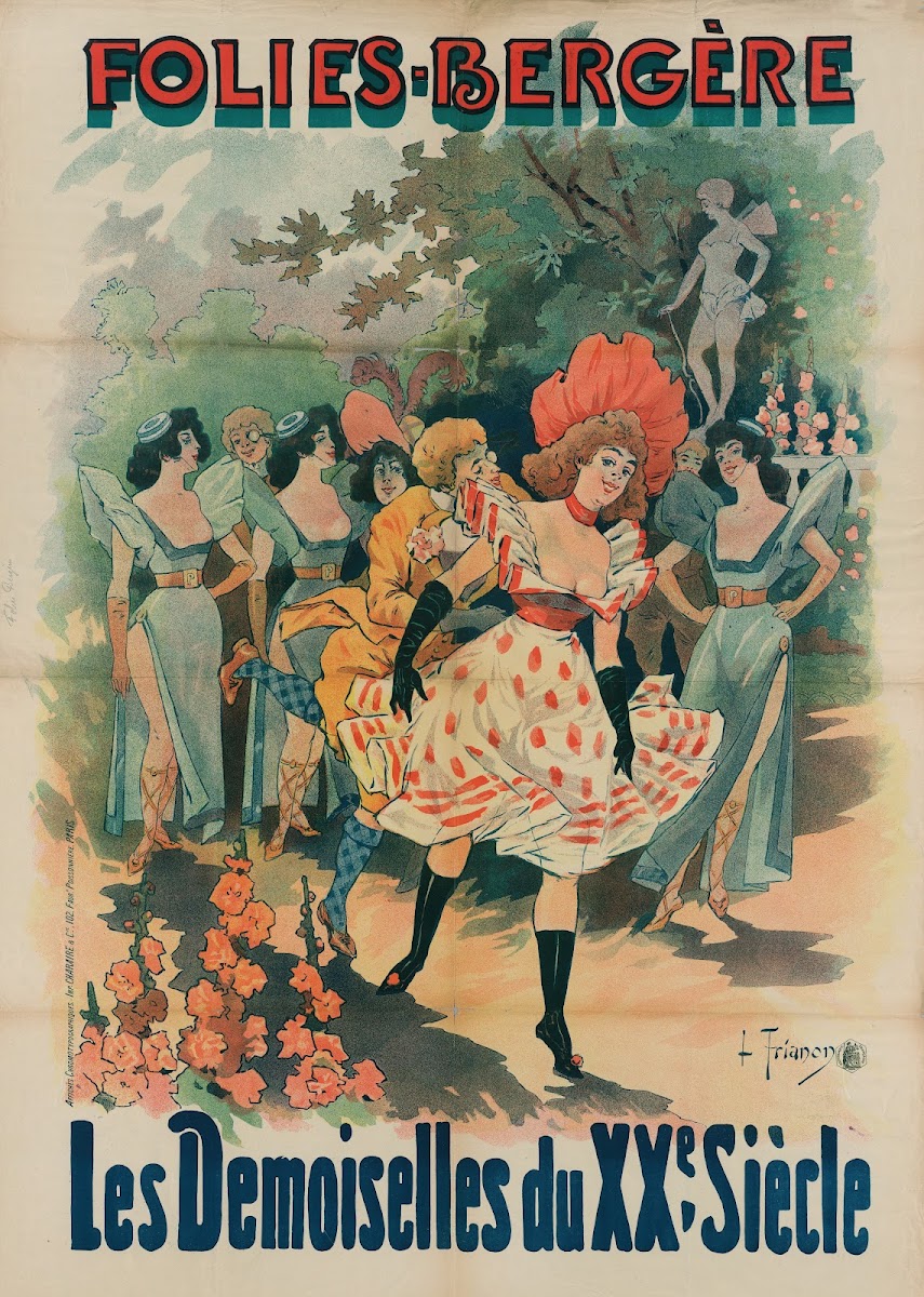 Folies Bergere Les Demoiselles Du Xxe Siècle 1894