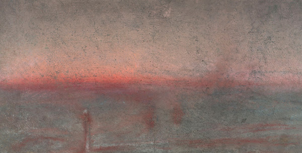 Study of a landscape for the painting March to Siberia 1892