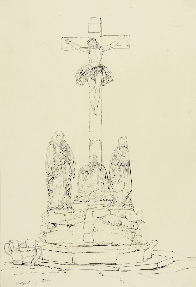 Calvaire à Stuttgart 1833