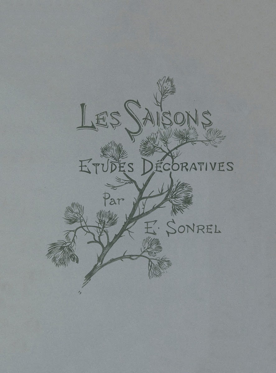 Les Saisons  Cover 1901