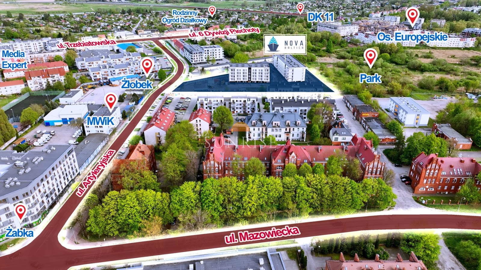 Promocja! Mieszkanie Nova Baltica w Kołobrzegu, 2 pokoje, IV p. B95 — zdjęcie 3