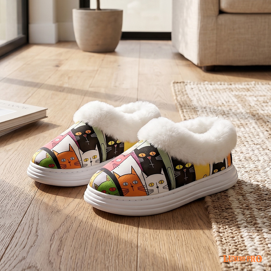 XZC26 Plush Slippers