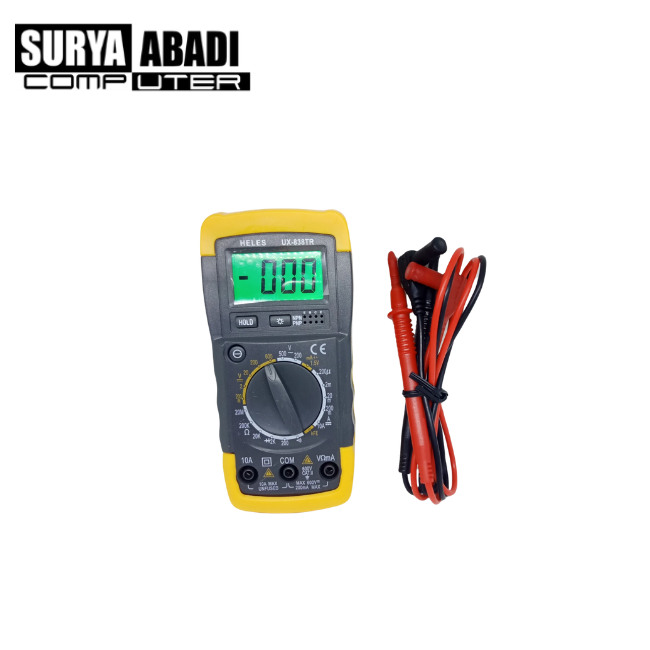MULTITESTER DIGITAL HELES UX 838 