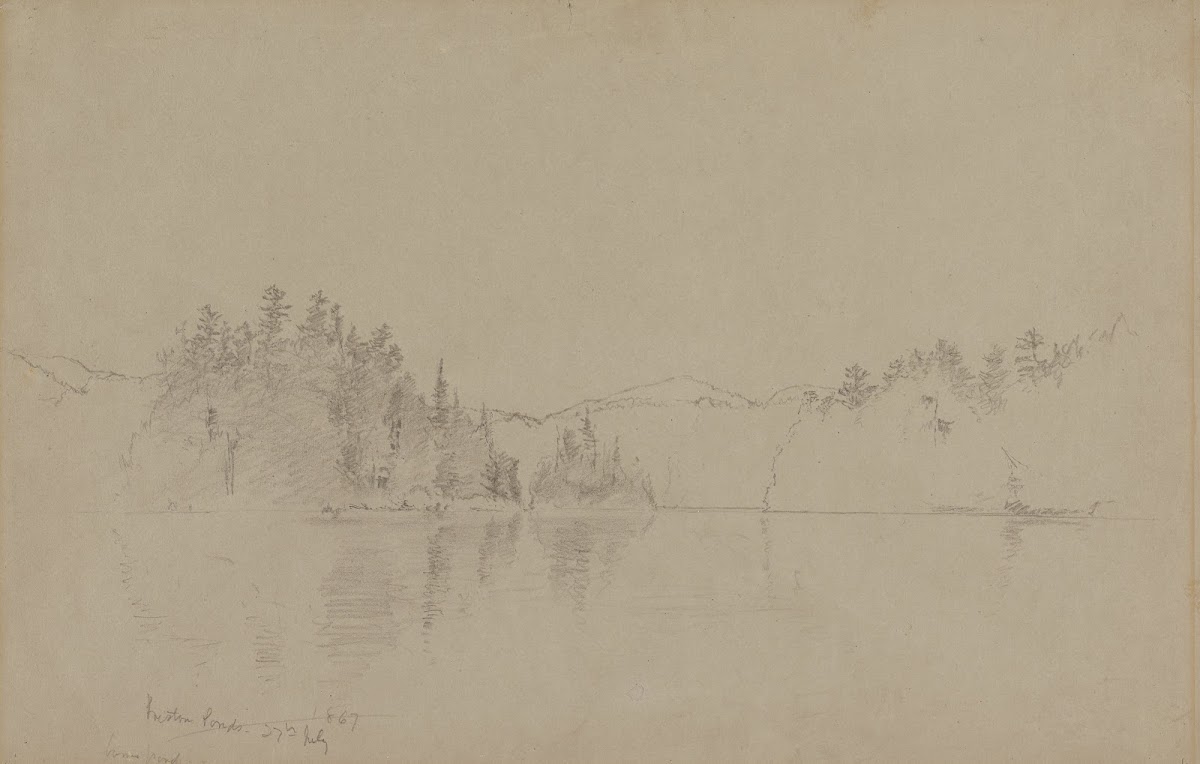 Preston Ponds Adirondacks 1867
