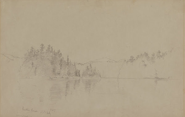 Preston Ponds Adirondacks 1867