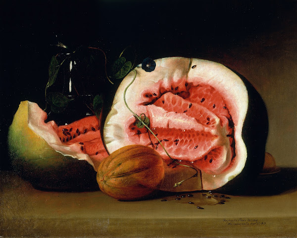 Melons and Morning Glories 1813