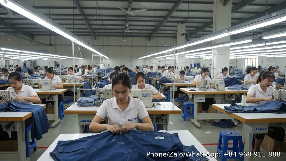 Denim Clothing Manufacturer - Gold Garment Vietnam
