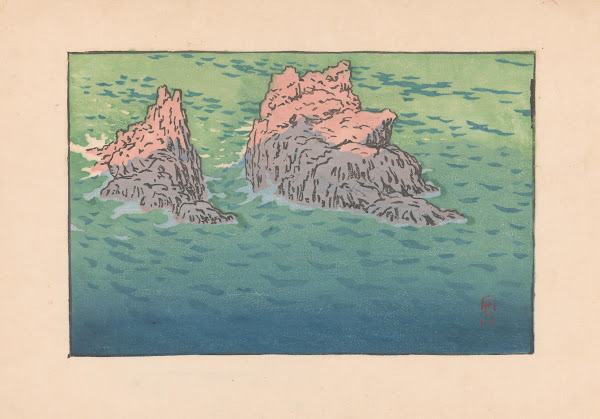Rocks in water