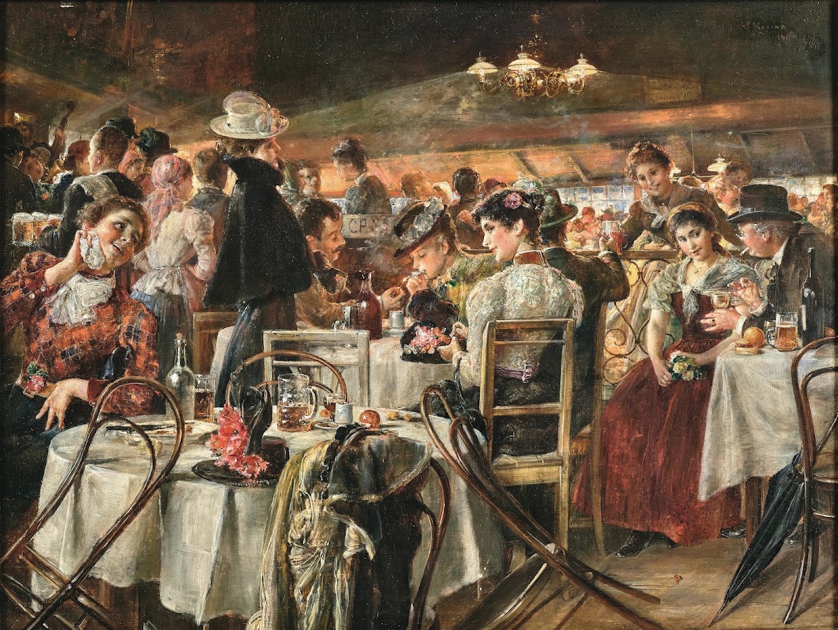 Tanz im Wurstelprater 1906