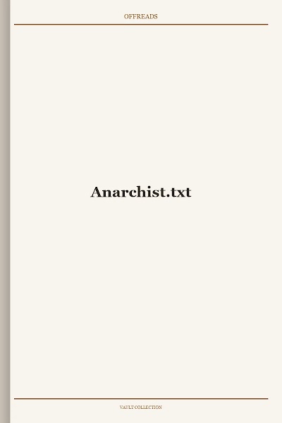 Anarchist