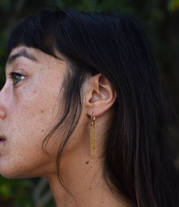 Серьги Водопад S