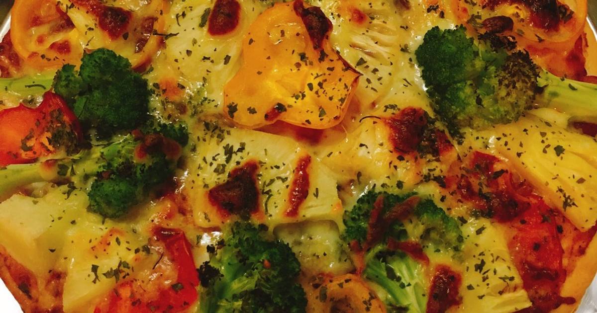 Vegetable Pizza😍😋