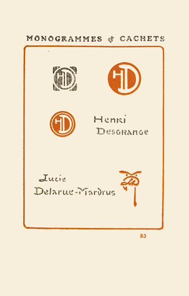 Le second livre des monogrammes marques cachets et es libris Pl81 1908