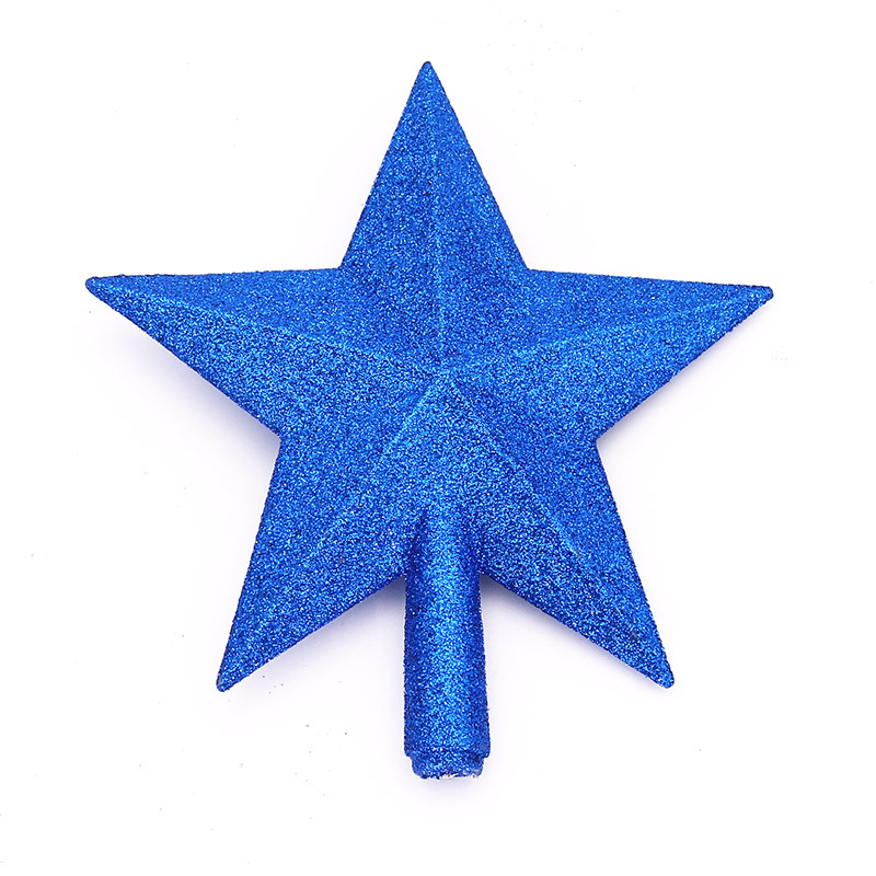 Decorative Christmas tree topper star, various sizes