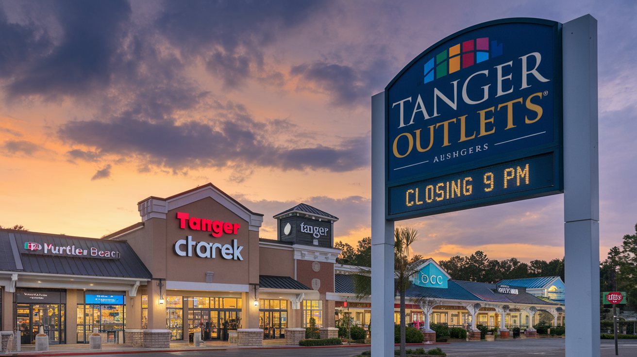 Myrtle Beach Tanger Outlets Closing Time & Shopping Guide